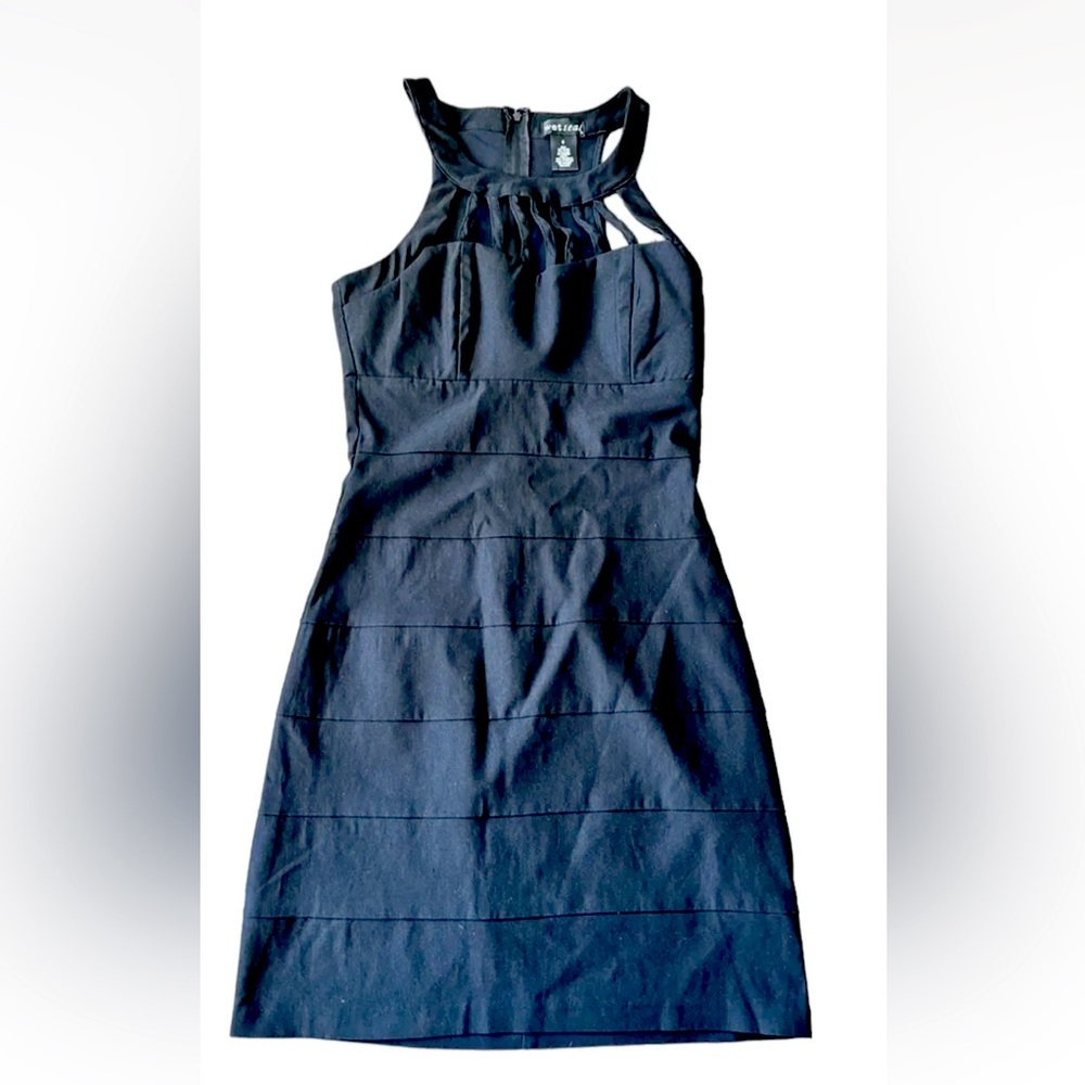 Wet Seal Bodycon Little Black Dress - Size Small